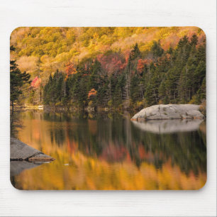 Fall Colours Reflected on Beaver Pond Mouse Pad