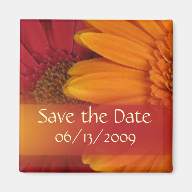 Fall colours - Save the Date Magnet (Front)