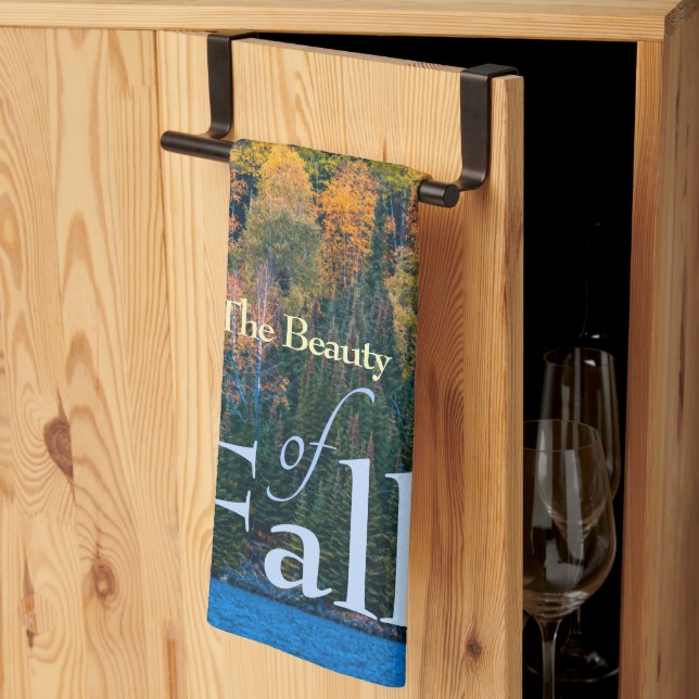 Fall Colours The Beauty of Fall  Kitchen Towel (Thirds Fold)
