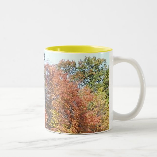 Fall Colours Two-Tone Coffee Mug (Right)