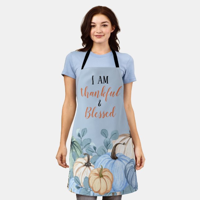 Fall Cook Blue Apron (Worn)