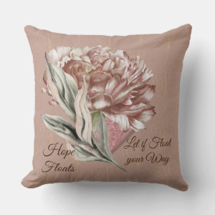 Fall Country Vintage Floral Pillow Reversible