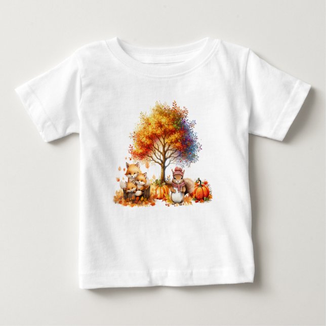 Fall Country Woodlands T-Shirt (Front)