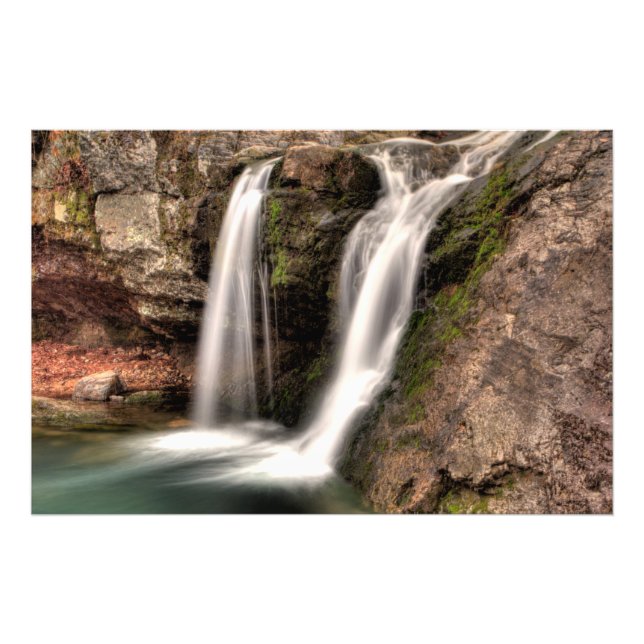 Fall Creek Falls, Arkansas Photo Print (Front)