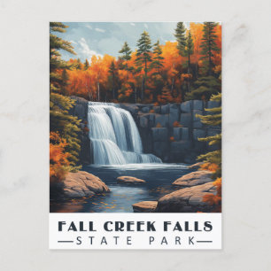 Fall Creek Falls: Serenity in the Tennessee Wilds Postcard