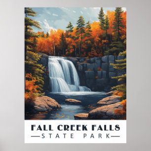 Fall Creek Falls: Serenity in the Tennessee Wilds Poster