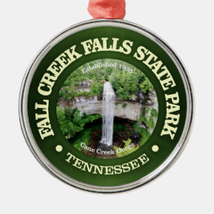 Fall Creek Falls SP Metal Ornament