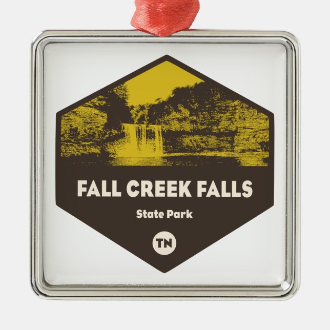 Fall Creek Falls State Park, Tennessee Metal Ornament (Front)