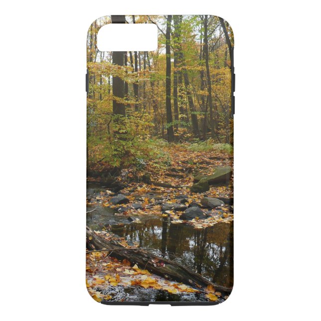 Fall Creek with Reflection at Laurel Hill Park Case-Mate iPhone Case (Back)