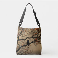 Fall Crow In Tree