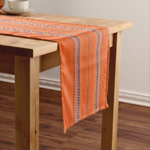 Fall Delight Zigzag Short Table Runner