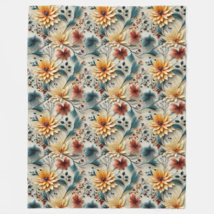 Fall designs fleece blanket