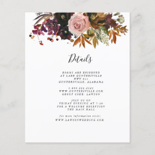 Fall Details Card   Budget