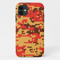Fall Digital Camo Pattern