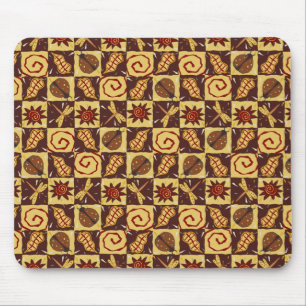 Fall Doodles Mouse Pad
