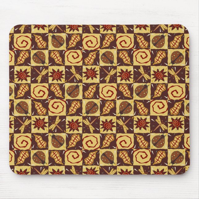 Fall Doodles Mouse Pad (Front)