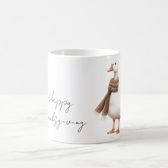Fall Duck Coffee Mug (Center)