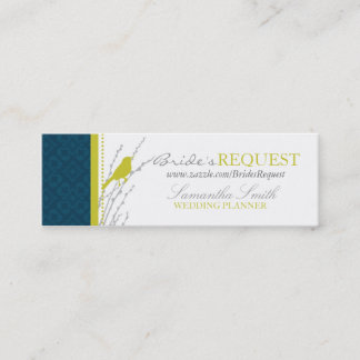 Fall Elegance Skinny Business Card