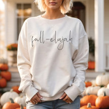 Fall-elujaa Trendy Minimalist Fall-Hallelujah