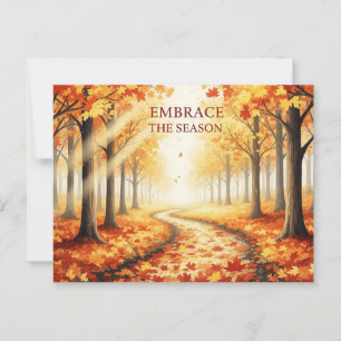 Fall Equinox  Postcard