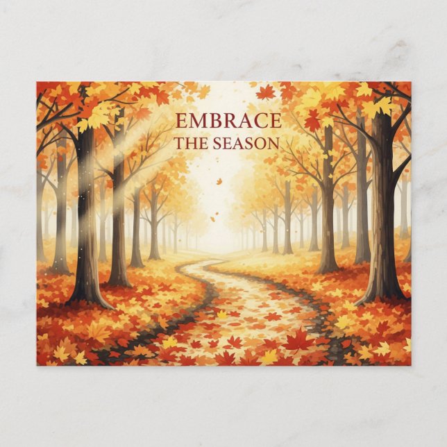 Fall Equinox  Postcard (Front)