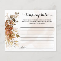 Fall Eucalyptus Time Capsule Advice for Couple
