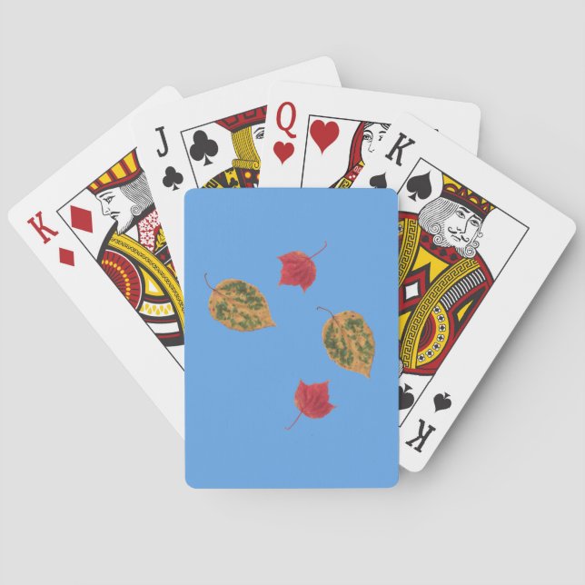 Fall Eye Candy playing cards (Back)
