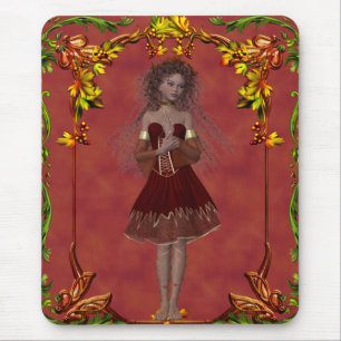 Fall Fairy Design 2 - Fantasy Mousepad