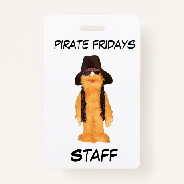 Fall Falldom Staff ID Badge  (Front)