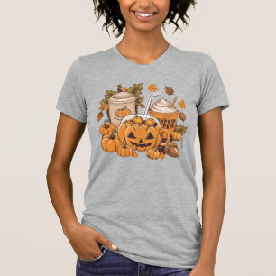Fall Family Halloween Thanksgiving Cute Autumn T-Shirt