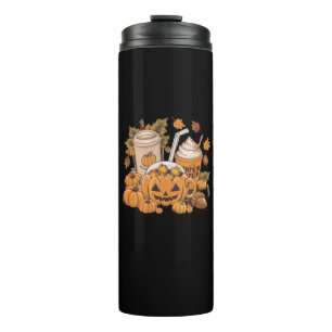 Fall Family Halloween Thanksgiving Cute Autumn Thermal Tumbler