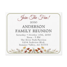 Fall Family Reunion Join The Fun Wildflower Rust