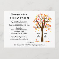 Fall Family Reunion, Party or Event