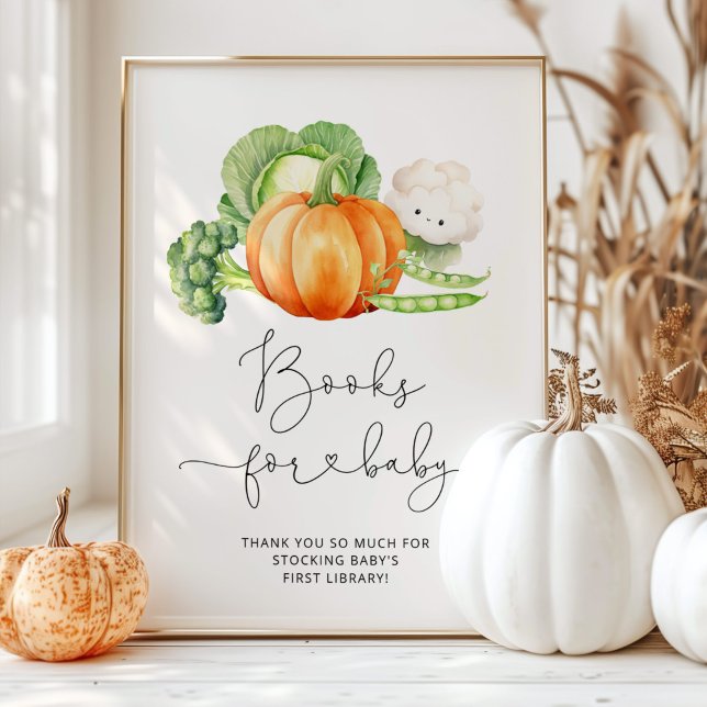 Fall Farmers market locally grown Books for baby Poster (Creator Uploaded)