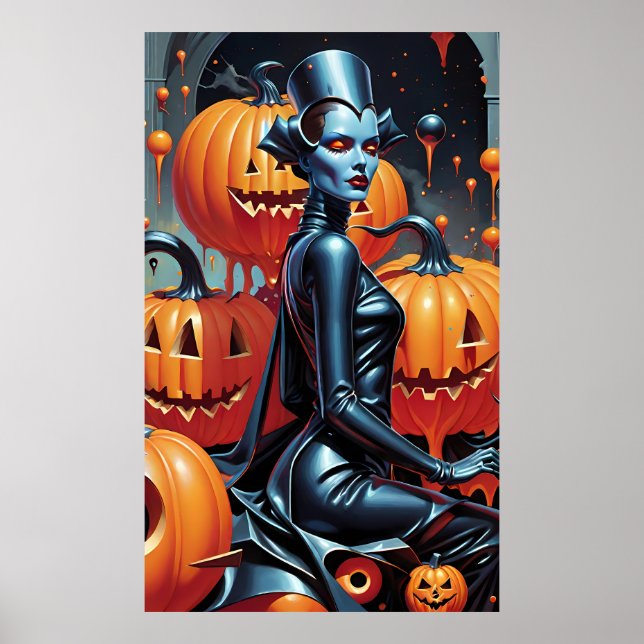 Fall Fashion's Weekend Witch Queen Poster (Front)