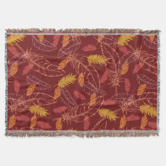 Fall Feathers Throw