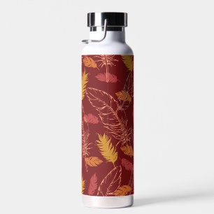 Fall Feathers Water Bottle