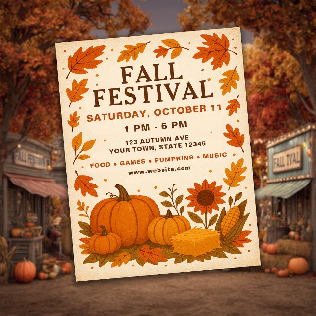 Fall Festival Flyer (Creator Uploaded)