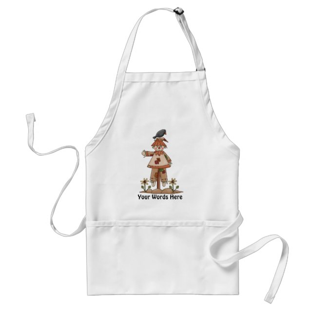 Fall Festival fun Scarecrow apron (Front)
