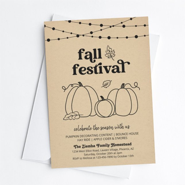 Fall Festival Invitation (Creator Uploaded)