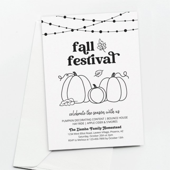 Fall Festival Invitation (Creator Uploaded)