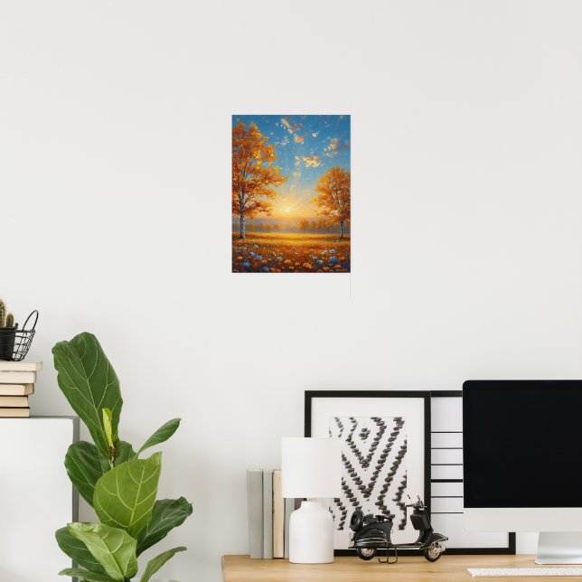 Fall Field Poster (Home Office)