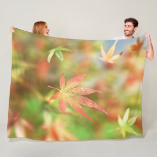 Fall Filigree Fleece Blanket