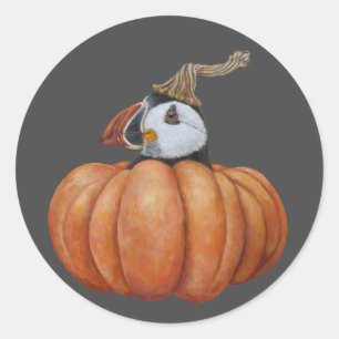 Fall Find puffin stickers