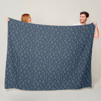 Fall fleece blanket