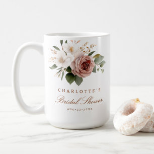 Fall Floral Bridal Shower Mug – Personalised Gift
