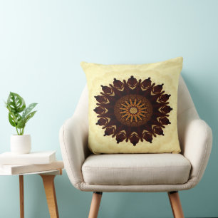 Fall Flower Mandala..... Cushion