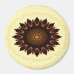 Fall Flower Mandala...... Magnet