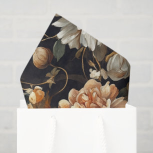 Fall Flowers Autumn Botanical Vintage Decoupage Tissue Paper
