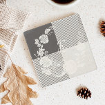 Fall Foliage Autumn Flowers & Pumpkins Black Plaid Stone Coaster<br><div class="desc">Fall in love with the perfect combination of beautiful fall foliage, autumn flowers, festive pumpkins, and cosy plaid with our fall-style cosy chic home stone coaster. Personalise with your own unique monogram and transform your space into a cosy sanctuary for unforgettable Thanksgiving gatherings and fall home decorating. Illustrations are hand-drawn...</div>